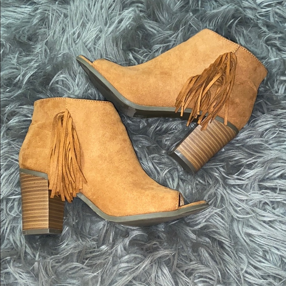 Charming Charlie Fringe Booties - Picture 5 of 10